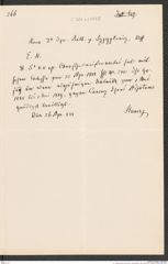 k.k. naturhistorisches Hofmuseum, Intendanzakten 1885-1896 (Hauer), Aktenzahl Z.266.a/1888, Seite 3